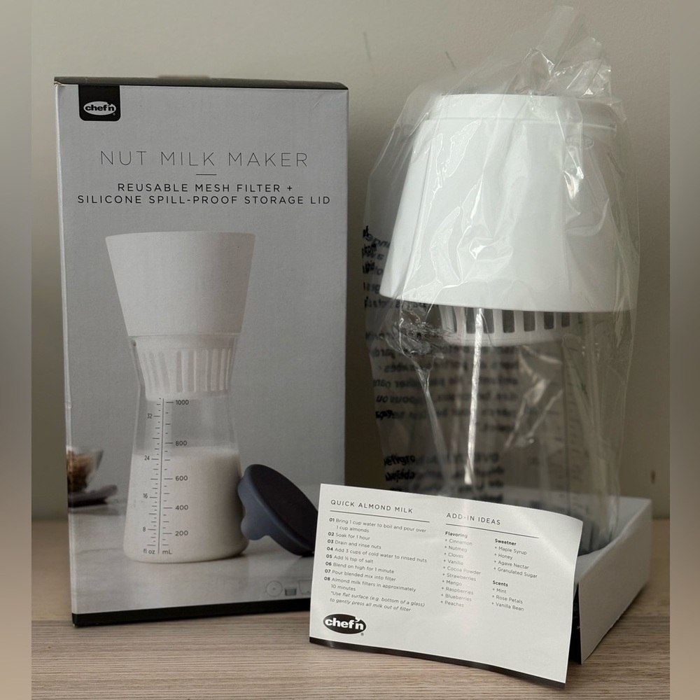 Chef’n Nut Milk Maker- 32 oz Glass Carafe